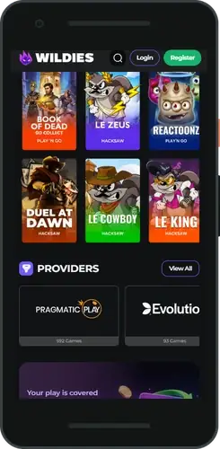 Wildies casino login